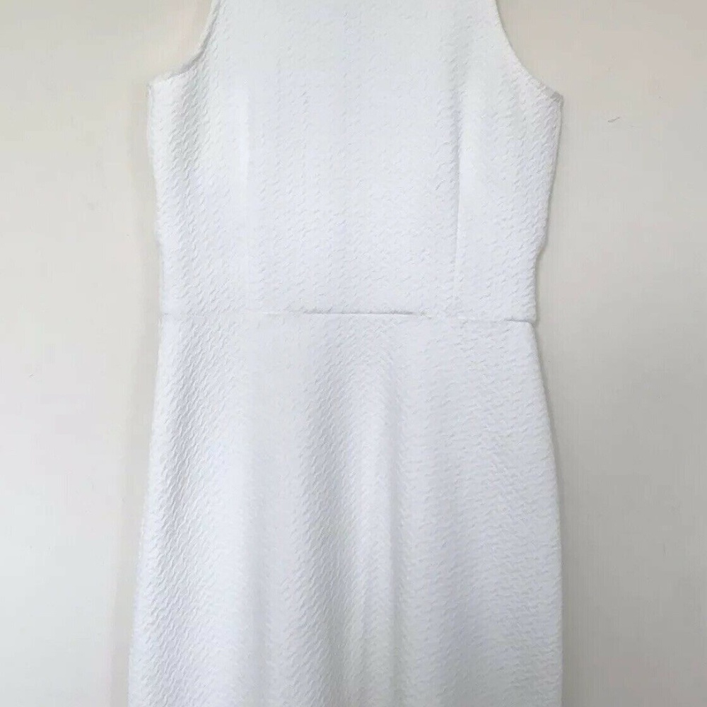 Divided H & M Womens Size 6 White Textured Dress